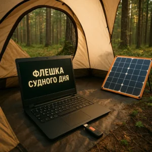 Флешка судного дня в автономном лагере 