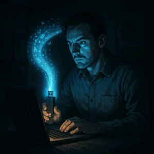 Получение знаний из флешки во время отключения света