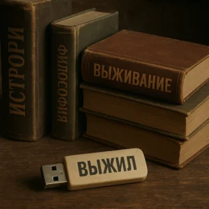 Символ автономного мышления — флешка ВЫЖИЛ