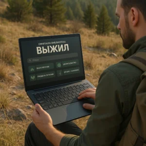 Использование цифровой информации для выживания в лесу