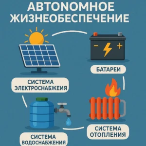 Схема автономной системы выживания