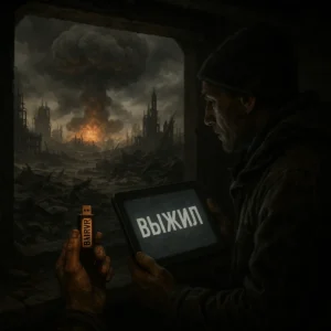 Ядерная война с флешкой "ВЫЖИЛ" и планшетом