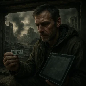 Война с флешкой "ВЫЖИЛ" и планшетом.