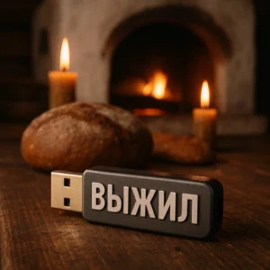 Флешка ВЫЖИЛ в русском доме
