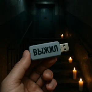 Флешка ВЫЖИЛ в руках