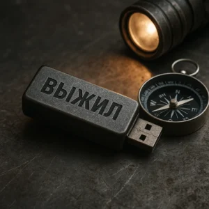 Флешка ВЫЖИЛ на столе