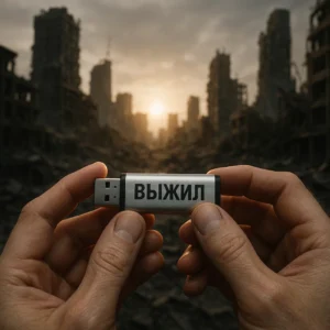 Флешка ВЫЖИЛ в руках