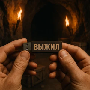 Флешка ВЫЖИЛ в убежище