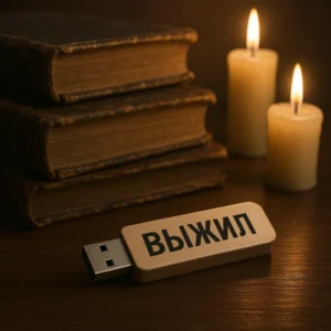флешка и книги пророчеств