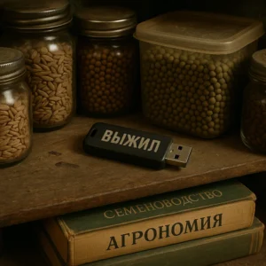 флешка и семена