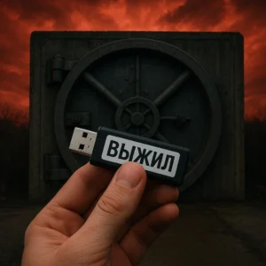 выживший с флешкой