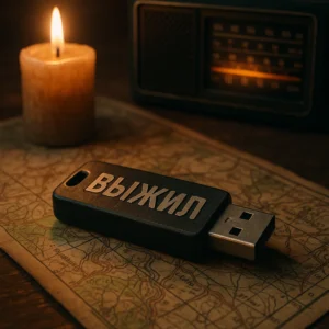 Флешка ВЫЖИЛ на столе